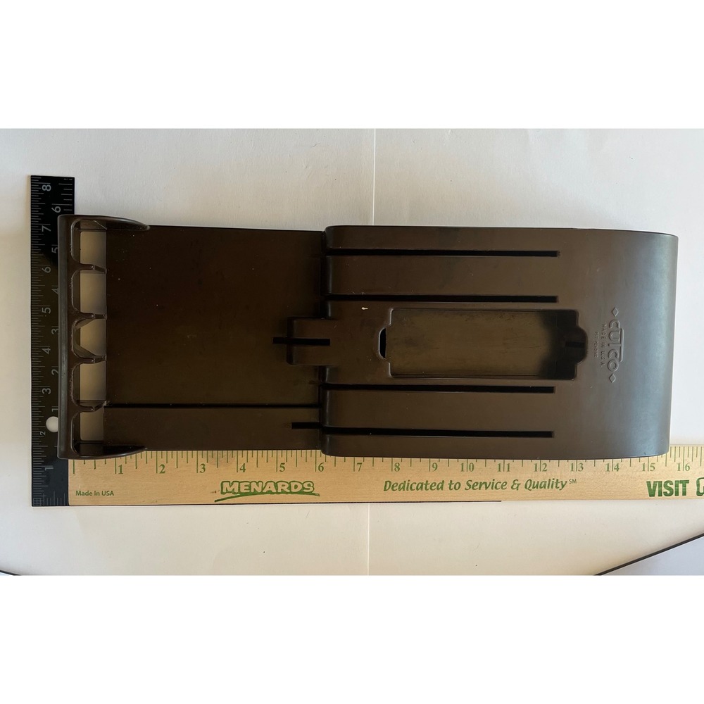 Vintage Cutco Brown 5 Slot Knife Holder Wall Mount In-Drawer Storage Made in USA - Picture 9 of 11
